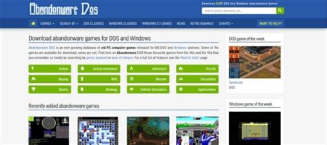 Top 10 Sites To Playdownload Dos Games For Free Gaming Shift