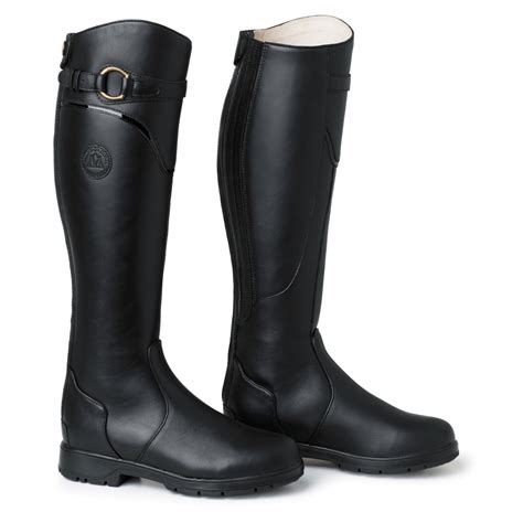 Mountain Horse Spring River Tall Womens Boot Black Long Riding