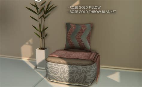Blooming Rosy Archive — Ts4rose Gold Decor By Daeron This Set Contains