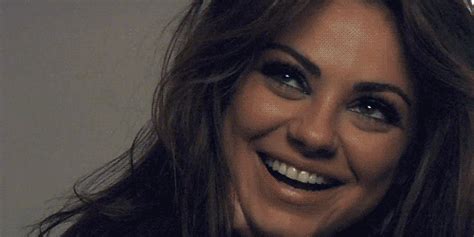 Mila Kunis Smile  Find And Share On Giphy
