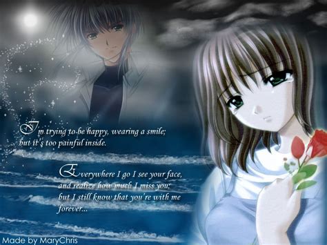 Anime Breakup Couple Wallpapers Wallpaper Cave