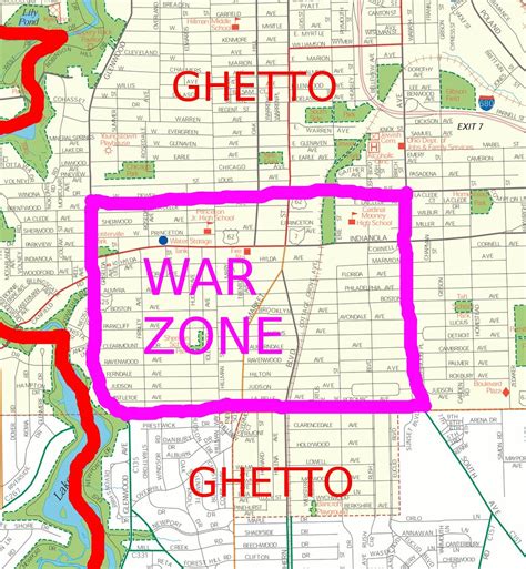 Southsidewarzone South Side War Zone Youngstown Ohio Winte