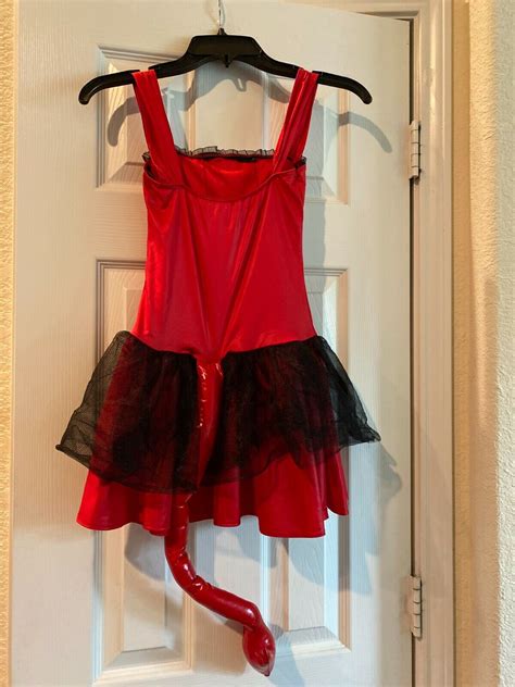California Costume Red Devil Girl Costume Youth Size Gem