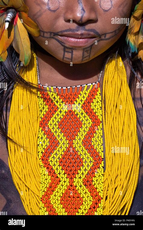 colar colar karajá indígena Índia karajá colar artesanato indígena etnia karajá grafismo karajá