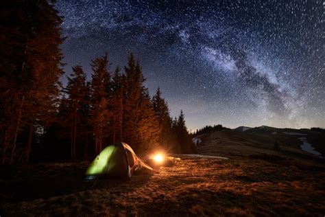 Nighttime Stars Things To Do While Camping At Night Sunwalls
