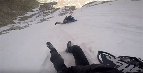 Terrifying Mountain Climbing Accident Wooden Seesaw Fail Rtm