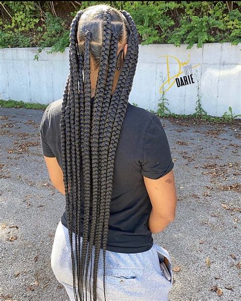 Boho Knotless Braids Styles