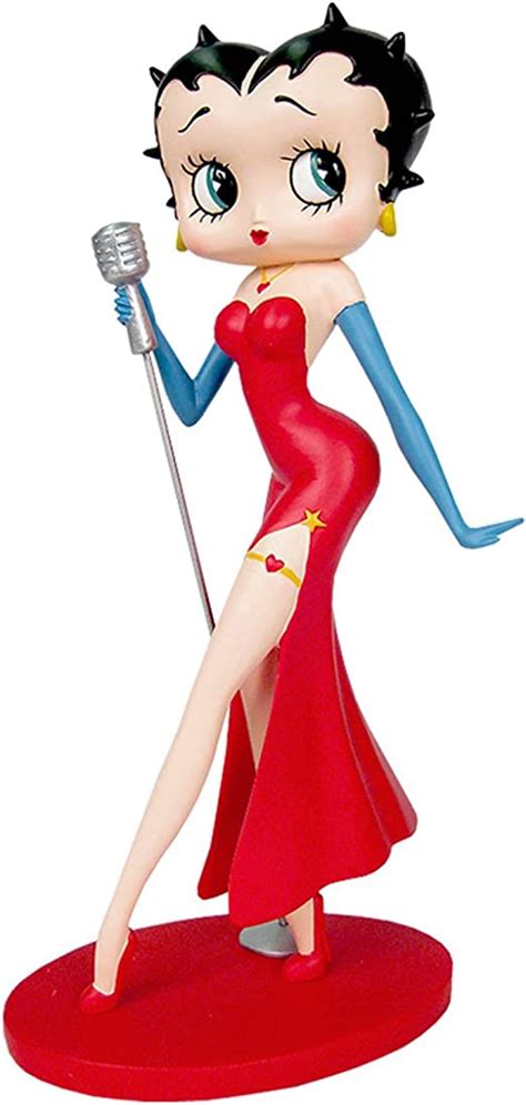 Betty Boop Classic Singer Red Dress 305cm Collectable Figurine