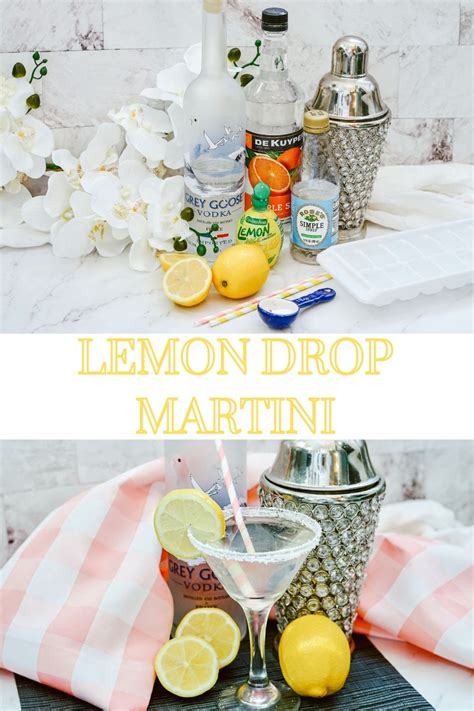 How To Make The Best Lemon Drop Martini Our Crafty Cocktails