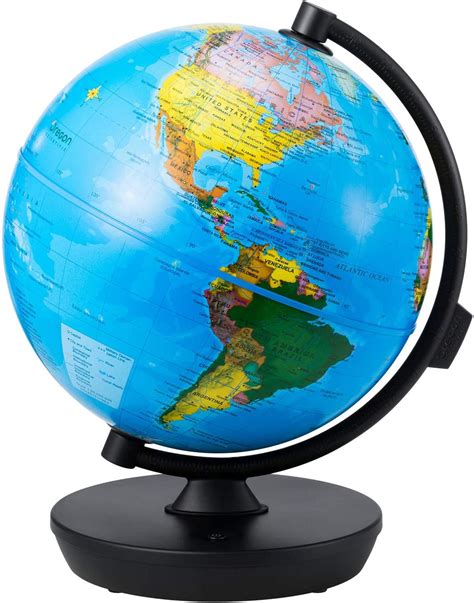 Globe 2 In 1 Illuminated Smart World Globe With Built In