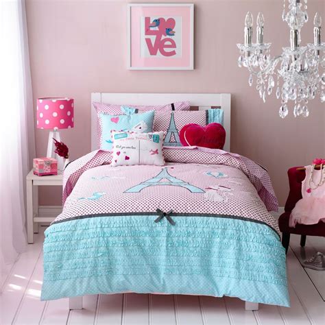 Product title paris bedspread set queen size, france themed image. kids bedding sets, Pretty Paris | Paris themed bedroom ...