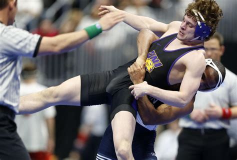 Ncaa Wrestling Unis Holschlag Earns All America Honors Pictures