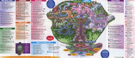 Theme Park Brochures Walt Disney World Magic Kingdom - Theme Park Brochures