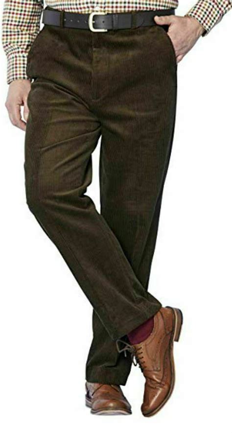 Carabou Mens Thick Cords Corduroy Trousers W 32 To 56 L 27 29 31 33 Ebay