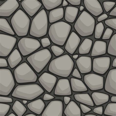 Seamless Desenhos Animados Textura De Pedra Vetor Grátis Texture