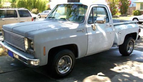 Buy Used 1978 Chevy Scottsdale Stepside In Modesto California United
