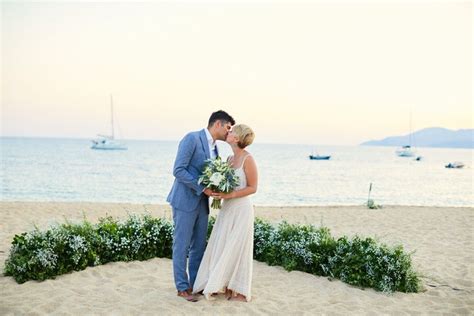 Atrium palace thalasso spa resort & villas. Whitney and Evan's Beautiful Beach Wedding in Greece by ...