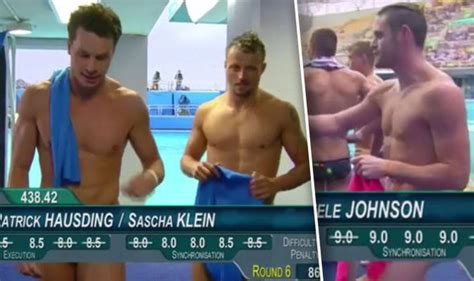 X Rated Olympics Viewers Hot Under The Collar By Naked Divers Life