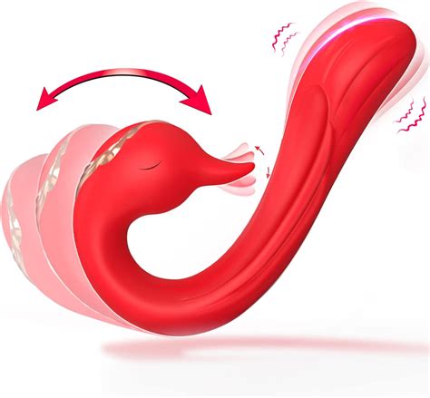 sex toys dildo swan vibrator clitoris licking g spot vibrator with 10 powerful