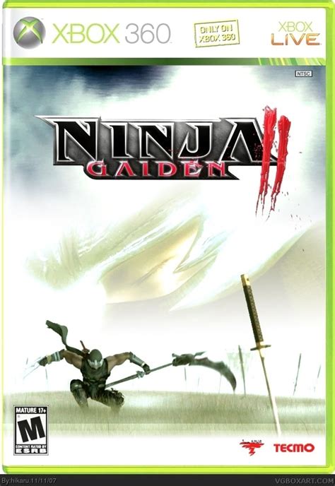 Ninja Gaiden 2 Xbox 360 Box Art Cover By Hikaru