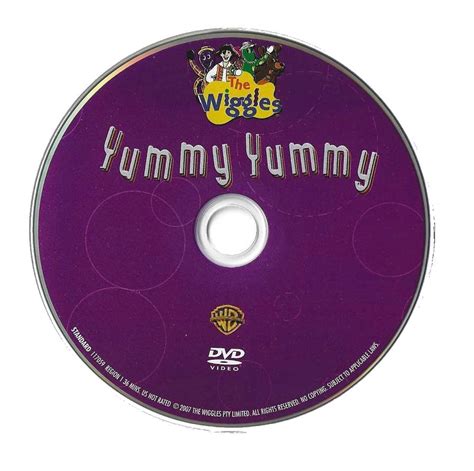 The Wiggles Yummy Yummy 2007 Dvd Disc By Jack1set2 On Deviantart