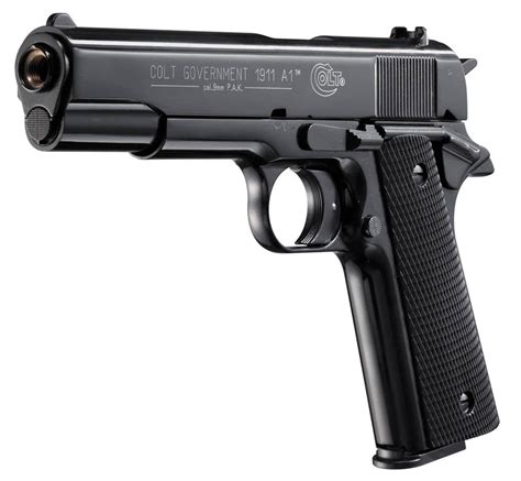 Pistolet 9 Mm à Blanc Colt Government 1911 A1 Bronzé