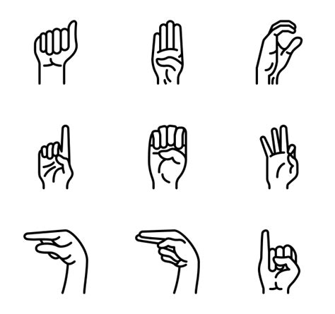 sign language png 10 free Cliparts | Download images on Clipground 2024
