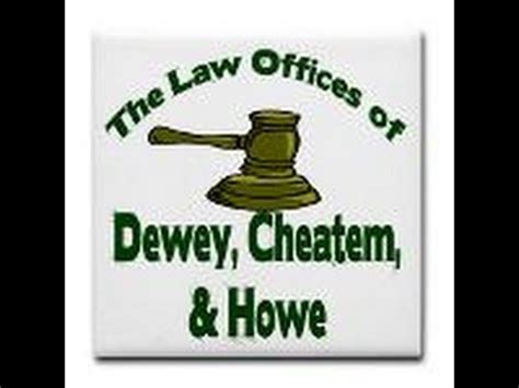 Hi, this susan with cheatem and howe. DOWEY CHEATEM & HOWE -OK ARREST ME! - YouTube