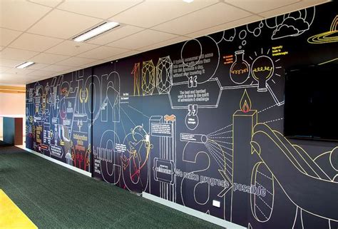 3m Branded Environment Office Wall Design Office Wall Graphics Wall