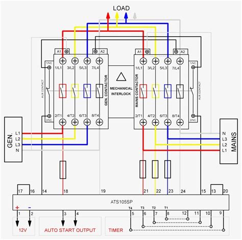 Two way switching schematic wiring diagram (3 wire control). Generator Automatic Transfer Switch Wiring Diagram Sample | Wiring Diagram Sample