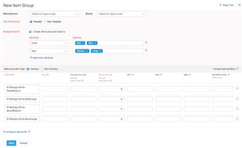 Item Groups Management With Zoho Inventory