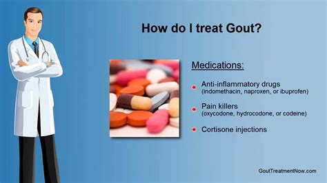 Also genetics, alcohol and lack of exercise can be a cause. Gout Treatment Tips and Advice - YouTube