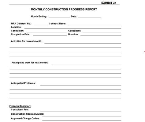 18 Monthly Report Templates In Excel Word And Pdf Formats Writing