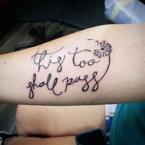 112 Best This Too Shall Pass Tattoos 2024 Guide