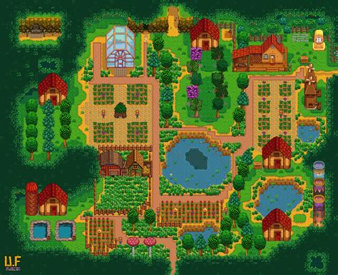 Pin by Ailimh on Gaming | Stardew valley, Stardew valley farms, Stardew valley layout