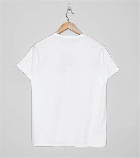 American dress shirt sizes has two size numbers. Edwin Aloha T-Shirt | Size?
