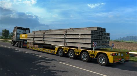 Heavy Cargos Trailers Pack V01 Ets2 Euro Truck Simulator 2 Mod