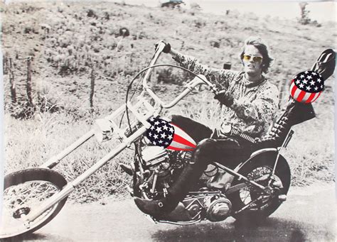 Original 1969 Easy Rider Poster Peter Fonda Captain