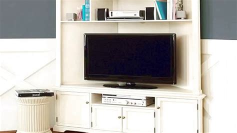 Same day delivery 7 days a week £3.95, or fast store collection. Corner TV Cabinet With Doors - YouTube