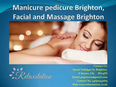 Massage Brighton Facials Brighton By Paul Greenwell Issuu