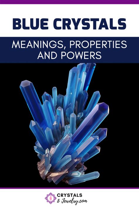 Blue Crystals Meanings Properties And Powers The Complete Guide