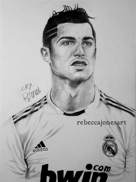 Cr Cristiano Ronaldo By Rebeccajonesart On Deviantart