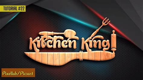Explore our game banner creator & find a resembling gaming night banner. Cooking Channel Logo Tutorial | Pixellab | Picsart 👌 - YouTube