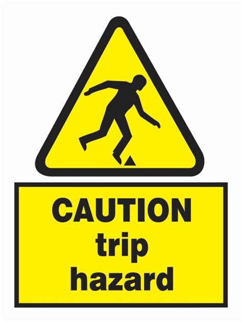 Tripping Hazards Logo Clipart Best