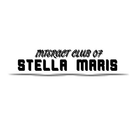 Sm Stella Maris Interact Club