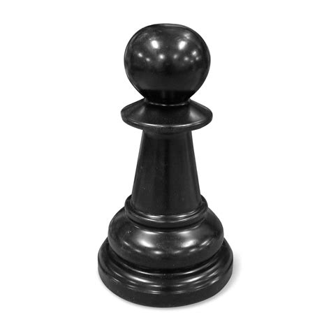 Megachess 20 Inch Black Perfect Pawn Giant Chess Piece
