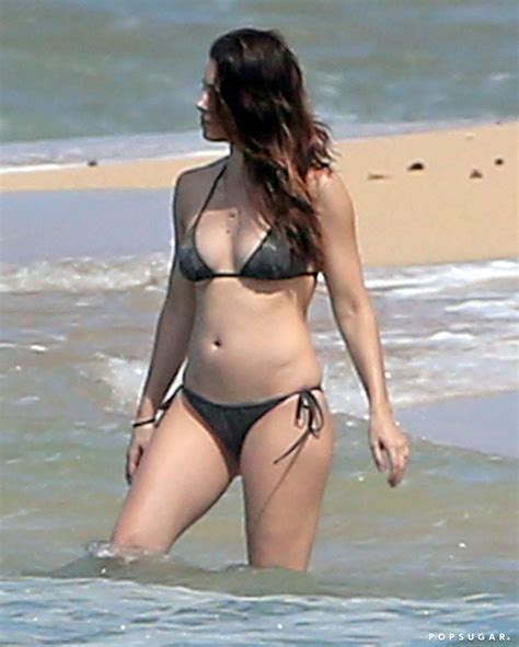 Jessica Biel Wearing A Bikini In Hawaii Pictures POPSUGAR