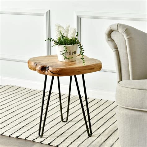 Best Round End Table With Pin Legs Home And Home