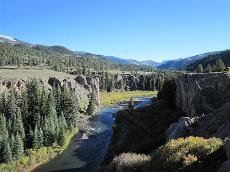 Lake Fork Of The Gunnison River Outside Of Lake City Colo Flickr