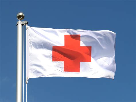Red Cross Flag For Sale Buy Online At Royal Flags